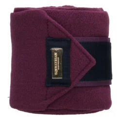 Bandages Equestrian Stockholm Purple Gold Paars