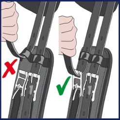 Dressuursingel Harry's Horse Freefit Zwart -Paard Verzorging dressuursingel harry s horse freefit zwart 1500x1500 100150