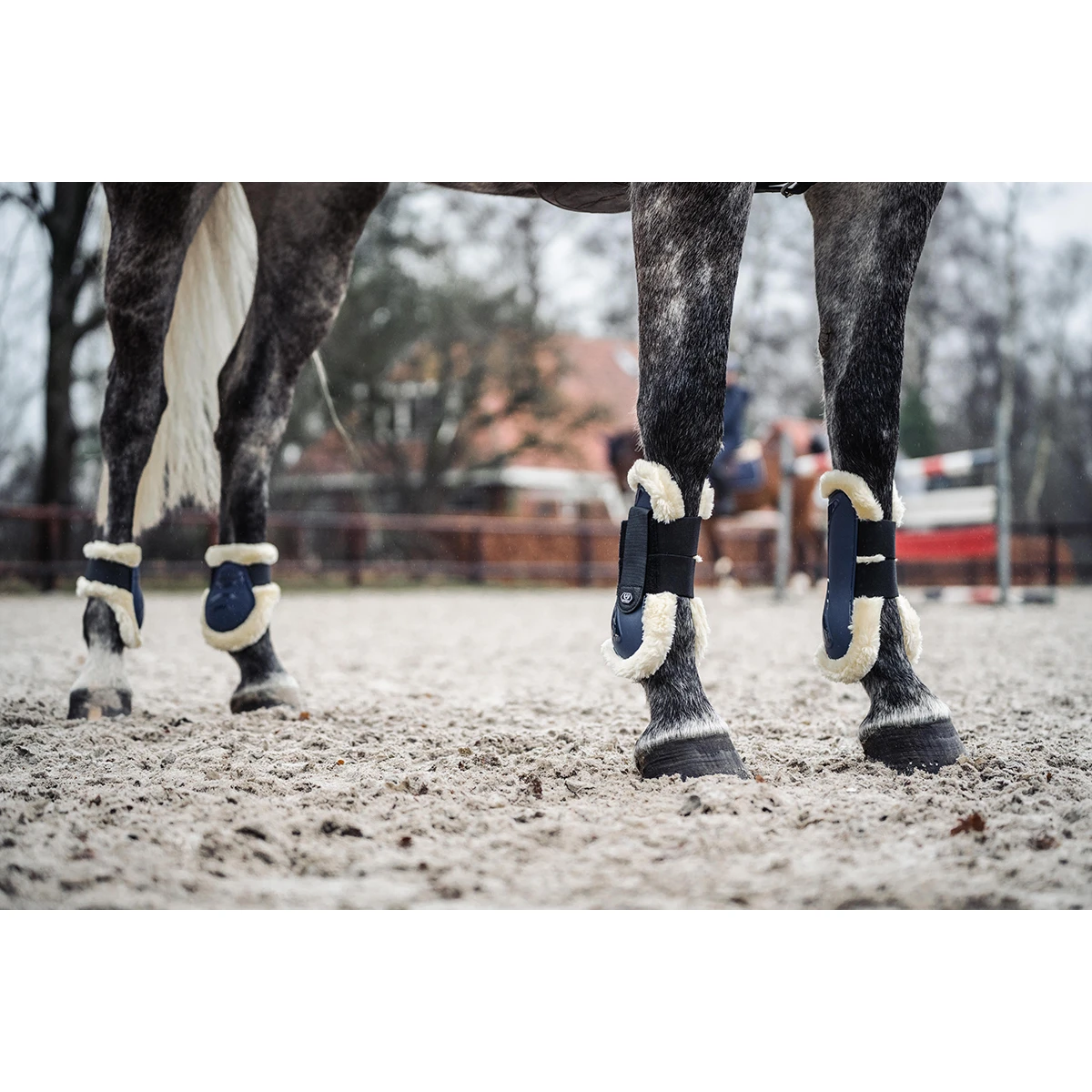 Peesbeschermers Horsegear Lexi Donkerblauw 3 Peesbeschermers Horsegear Lexi Donkerblauw - Afbeelding 3