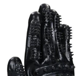 Poetshandschoen Horsegear Scrub Zwart -Paard Verzorging poetshandschoen horsegear scrub zwart 1500x1500 186450