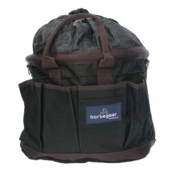 Poetstas Met Badge Horsegear Black-brown