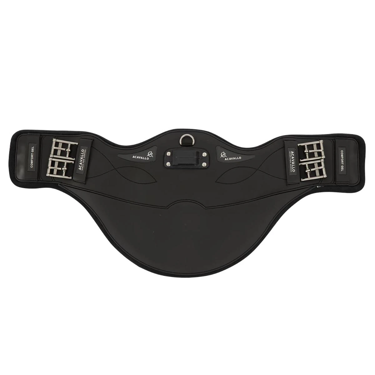Singel Acavallo Comfort Gel Met Buikflap Zwart 1 Singel Acavallo Comfort Gel Met Buikflap Zwart