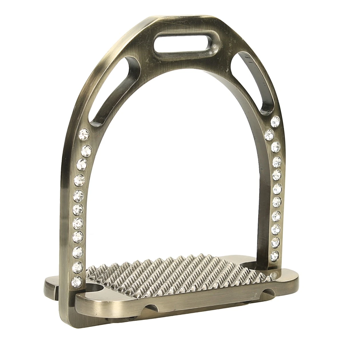 Stijgbeugels Epplejeck Aluminium Glitter Middenbruin 1 Stijgbeugels Epplejeck Aluminium Glitter Middenbruin