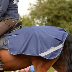 Uitrijdeken Bucas Recuptex Donkerblauw -Paard Verzorging uitrijdeken bucas recuptex donkerblauw 1500x1500 100111