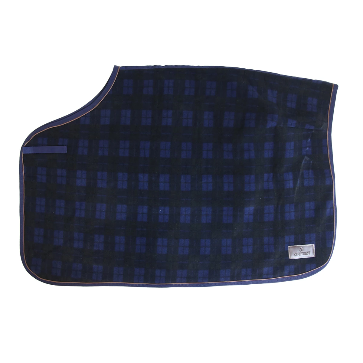 Uitrijdeken Kentucky Vierkant Heavy Blauw 1 Uitrijdeken Kentucky Vierkant Heavy Blauw